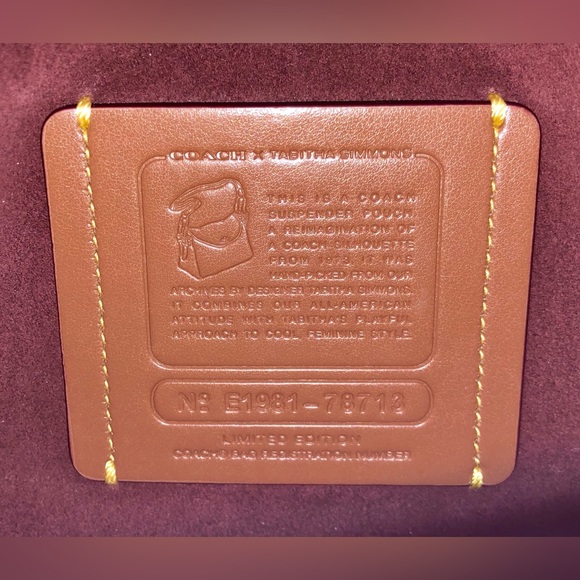 Coach X Tabitha Simmons 1941 Crossbody 17 Light Blush Pink - Picture 10 of 12